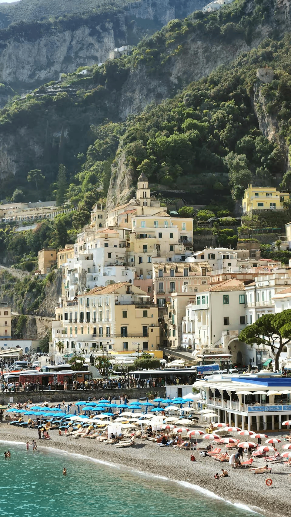 Image of Positano landscape.