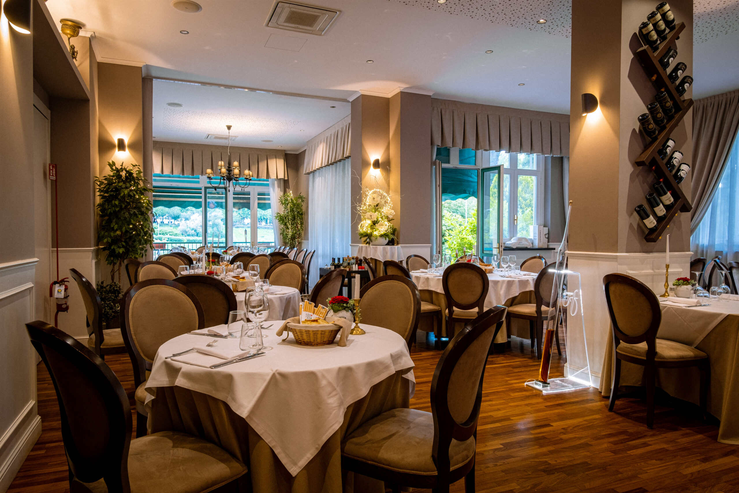 Sala interna Ristorante Caprera 1883 – cucina piemontese Torino